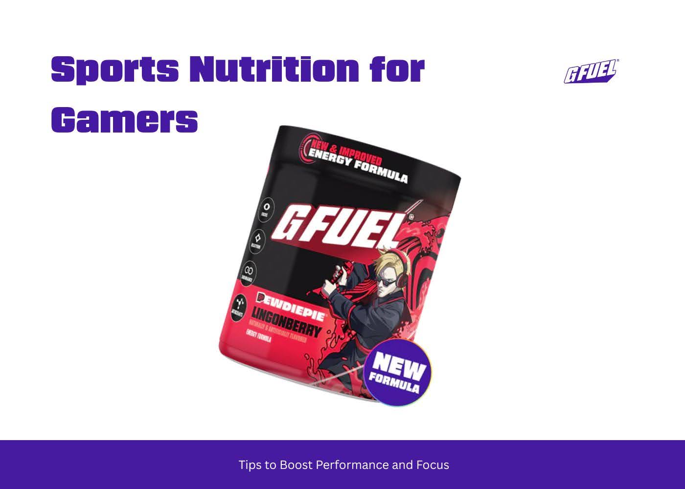 Sports Nutrition for Gamers: Tips to Boost Performance and Focus
