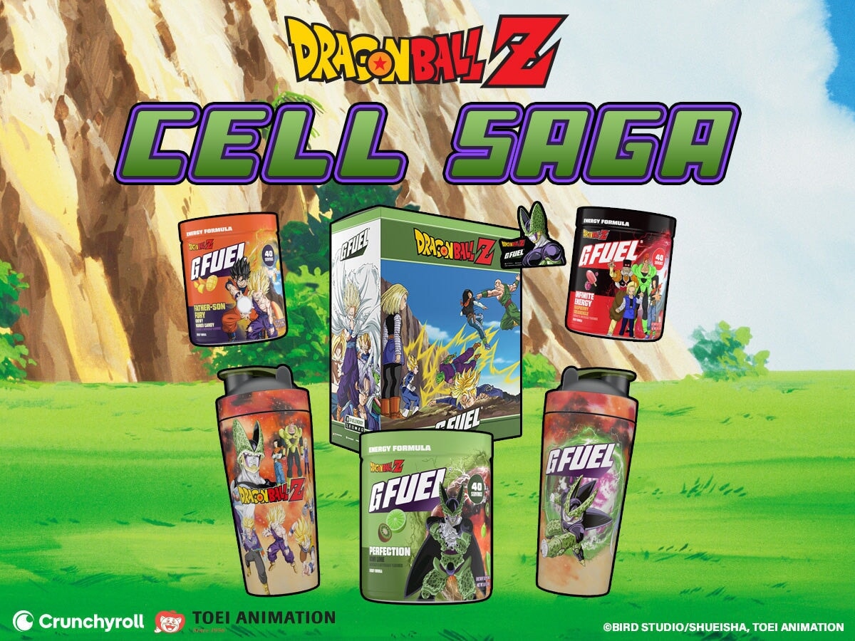 UNLEASH THE POWER OF PERFECTED ENERGY WITH THESE EPIC G FUEL x DRAGON BALL Z DROPS