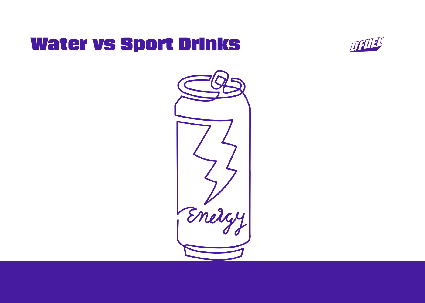 Water vs Sport Drinks