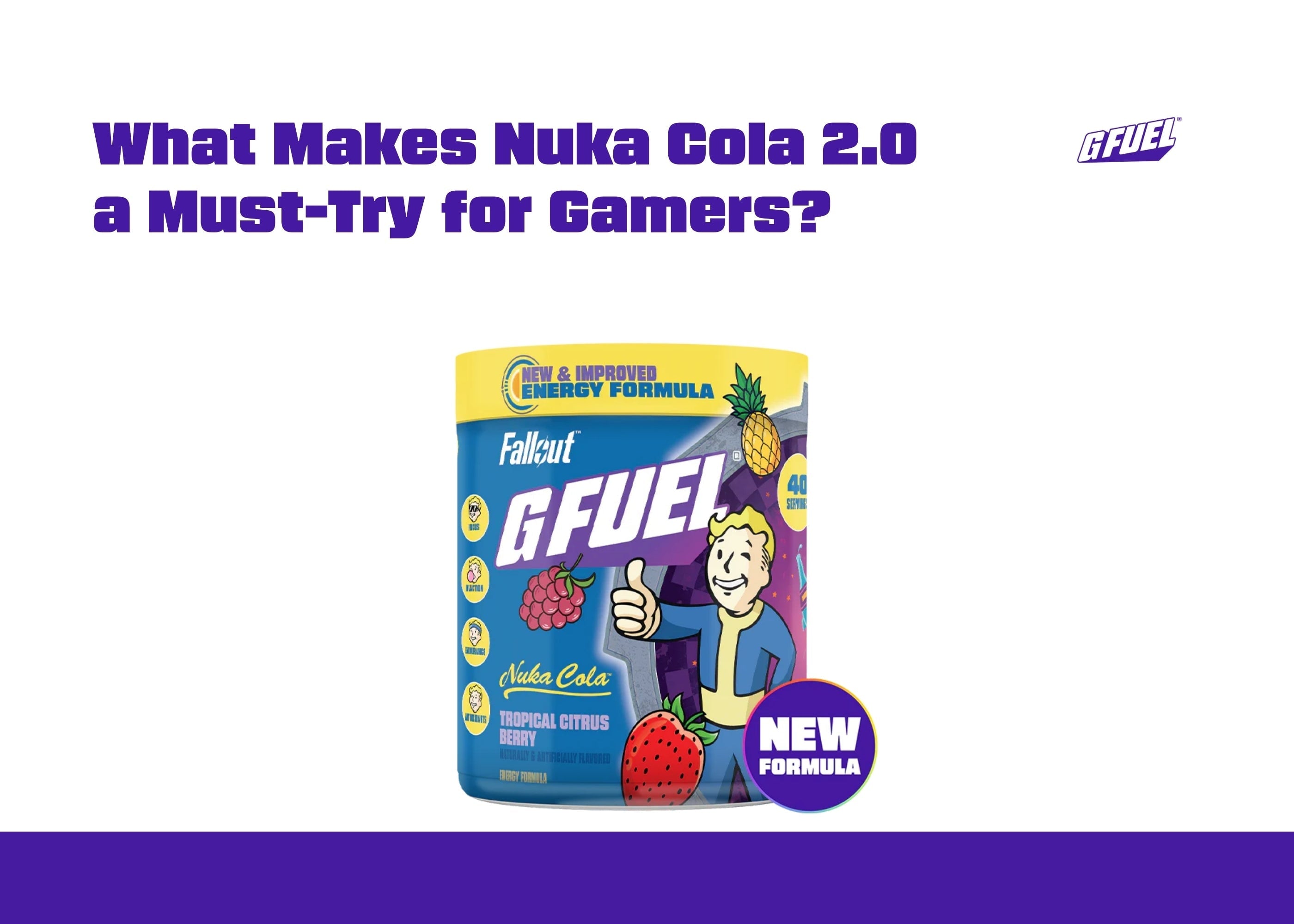 G FUEL Nuka Cola 2.0 Review | What Gamers Need to Know