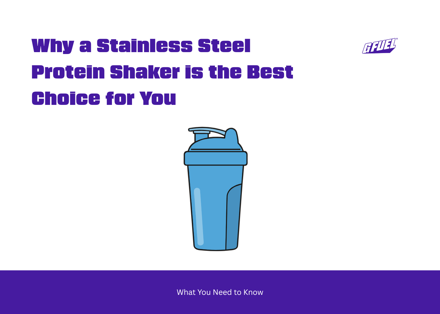 Stainless Steel Protein Shaker