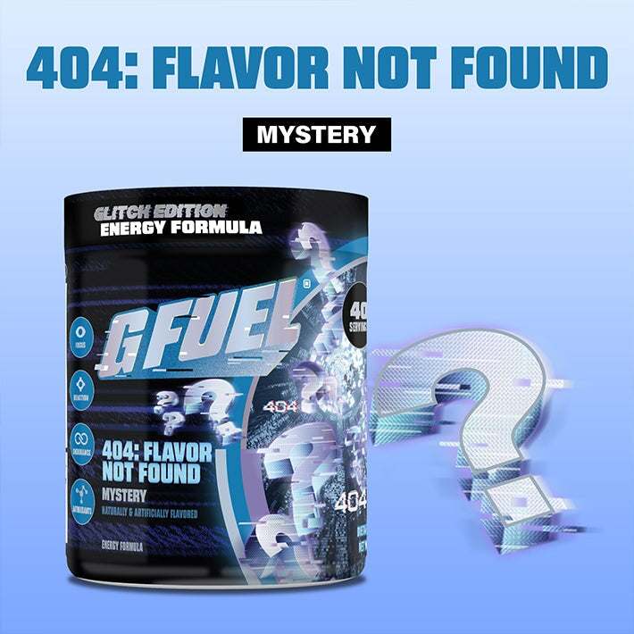G FUEL| 404: Flavor Not Found Tub 