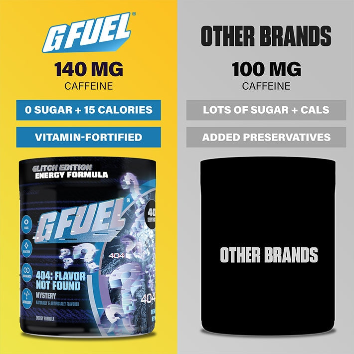 G FUEL| 404: Flavor Not Found Tub 
