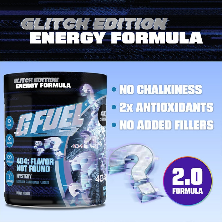 G FUEL| 404: Flavor Not Found Tub 