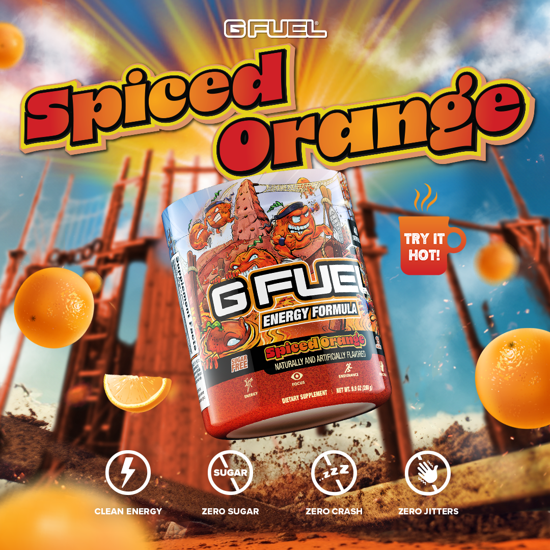 Spiced Orange Energy Formula Try it Hot