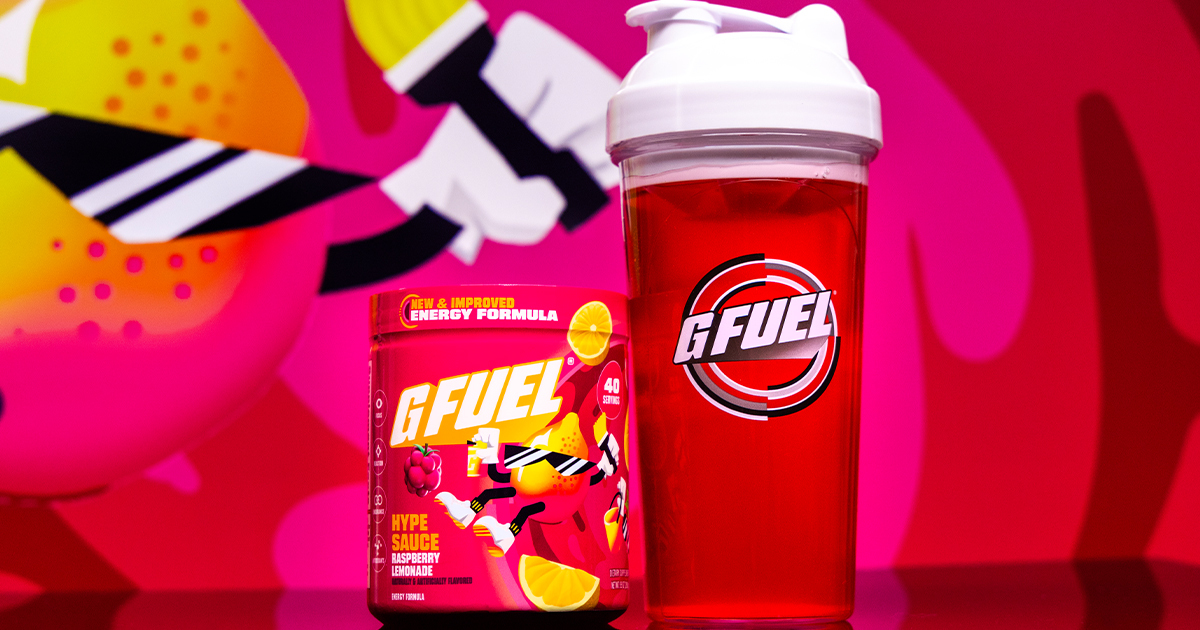 NEW & IMPROVED FORMULA – G FUEL
