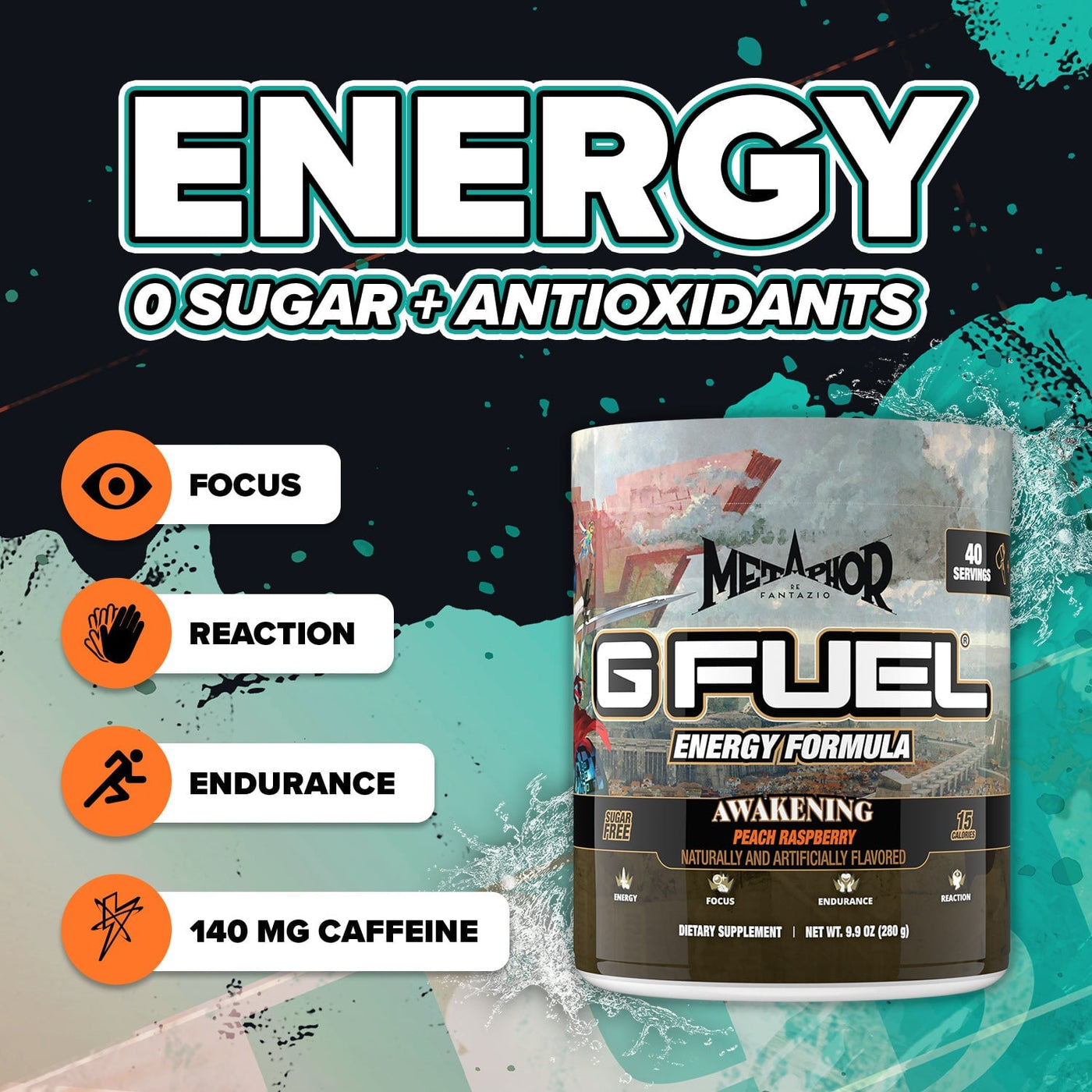 G FUEL| Awakening Collector's Box Tub (Collectors Box) 