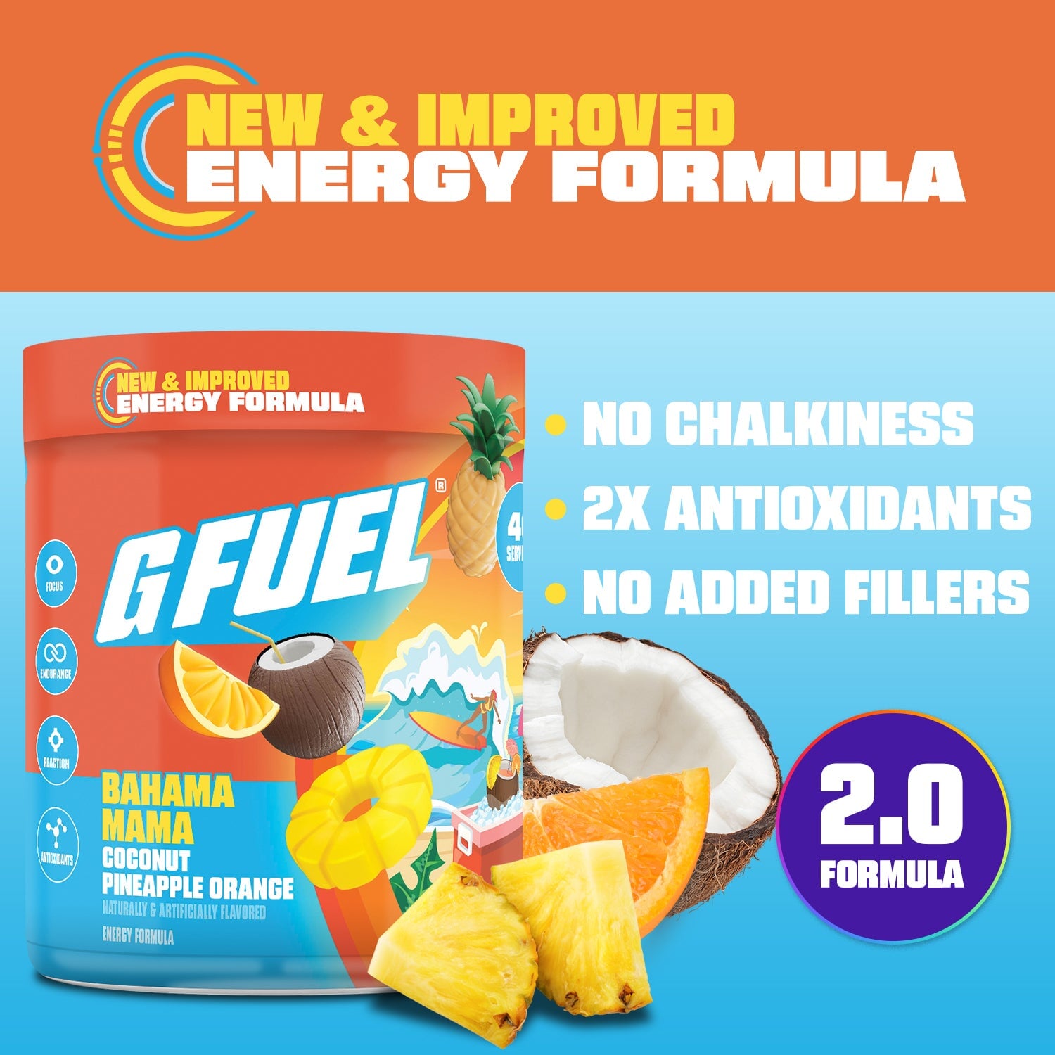G FUEL| Bahama Mama 2.0 Tub 