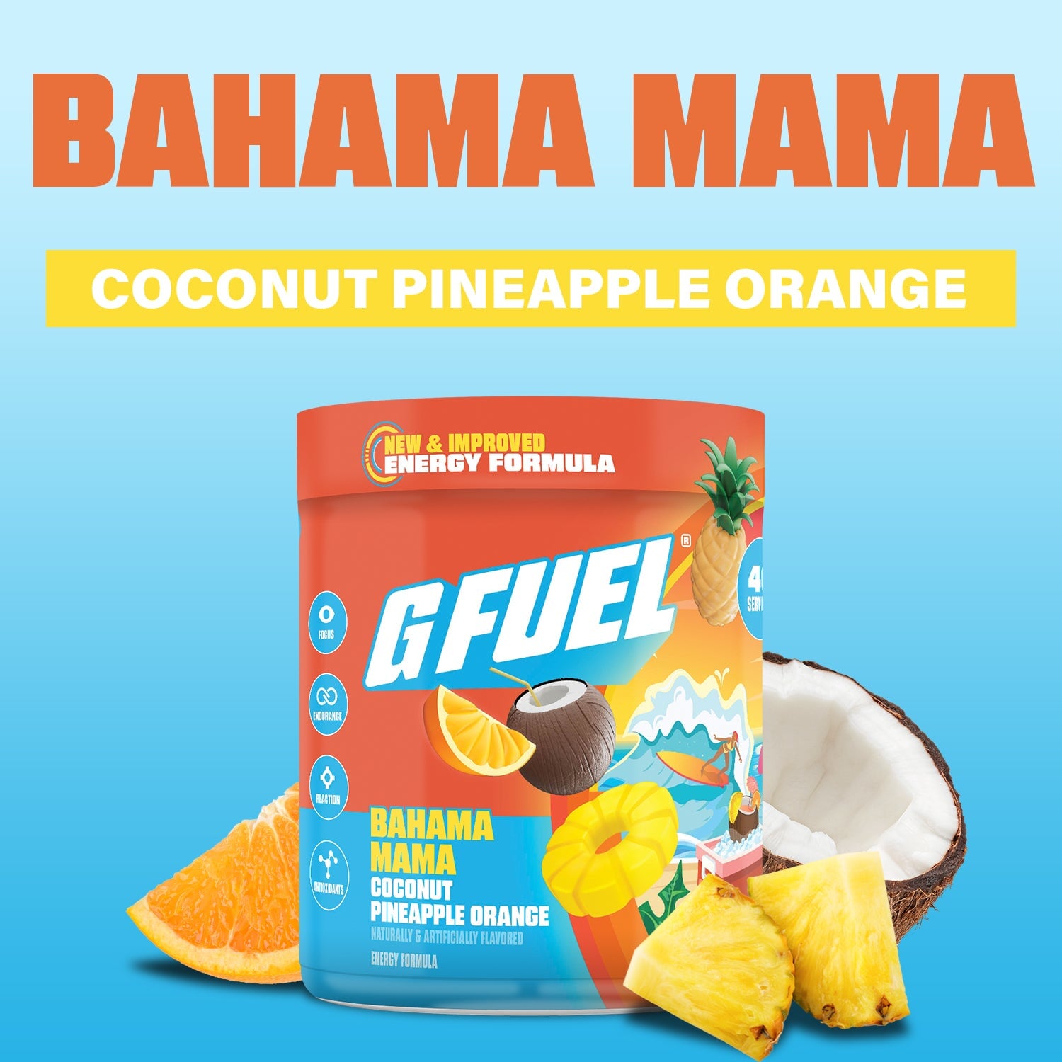 G FUEL| Bahama Mama 2.0 Tub 