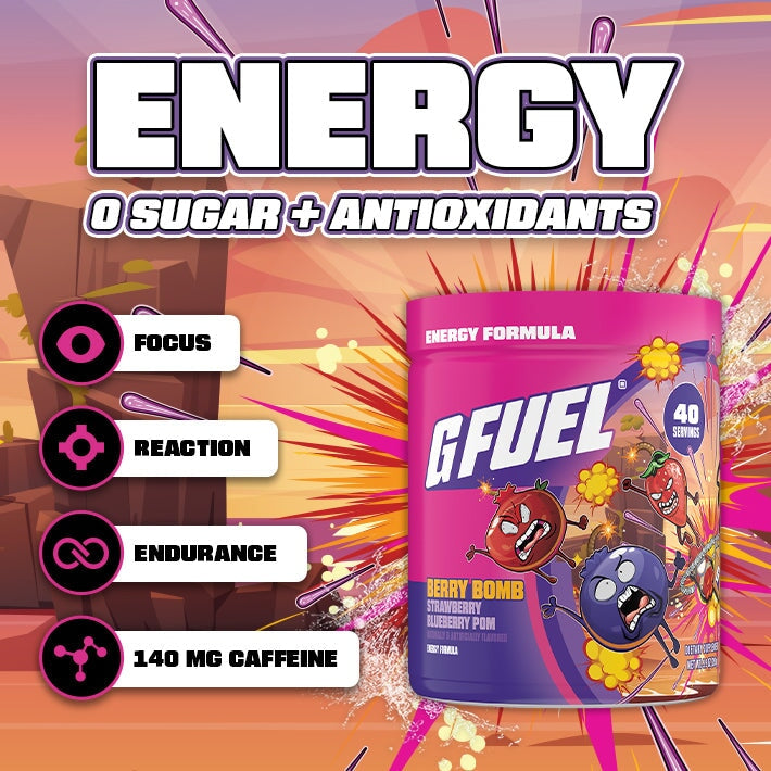 G FUEL| Berry Bomb Tub 