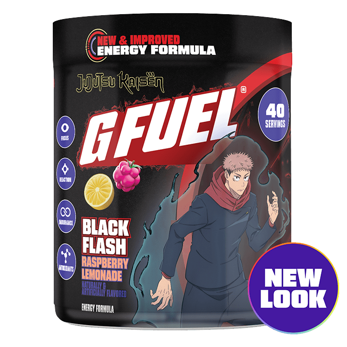G FUEL| Black Flash Tub 
