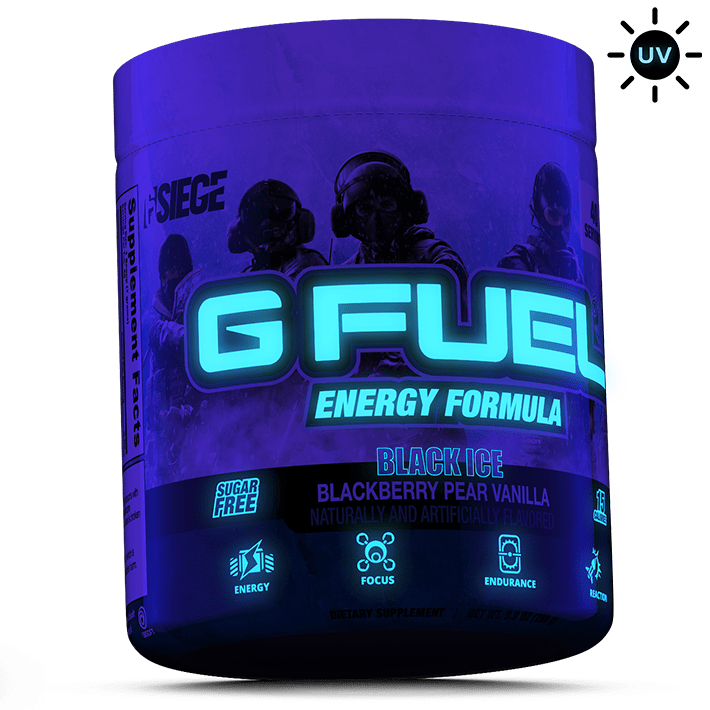 trying all my NEW flavours in milk: Black Ice : r/GFUEL