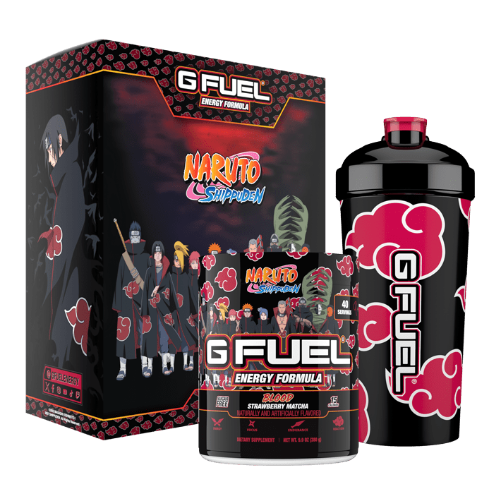 G FUEL| Blood Collector's Box Tub (Collectors Box) 24oz Plastic CB-NAR-D1-V2