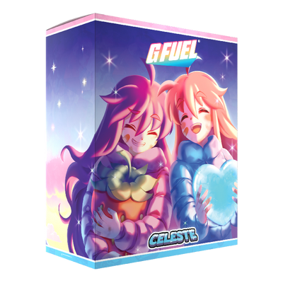 G FUEL| Celeste Strawberry Collector's Box Tub (Collectors Box) 