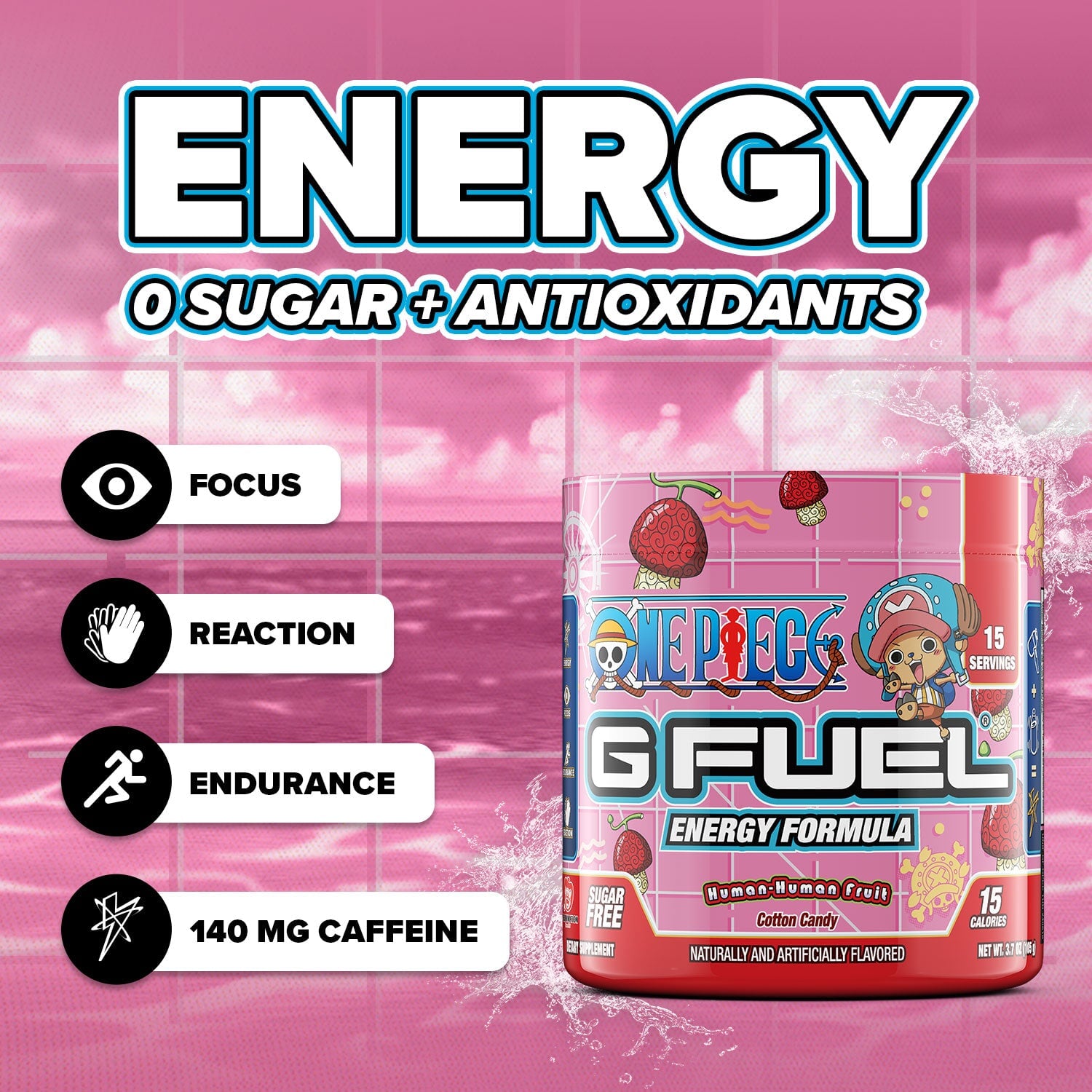 G FUEL| Chopper's Human-Human Fruit Tub 