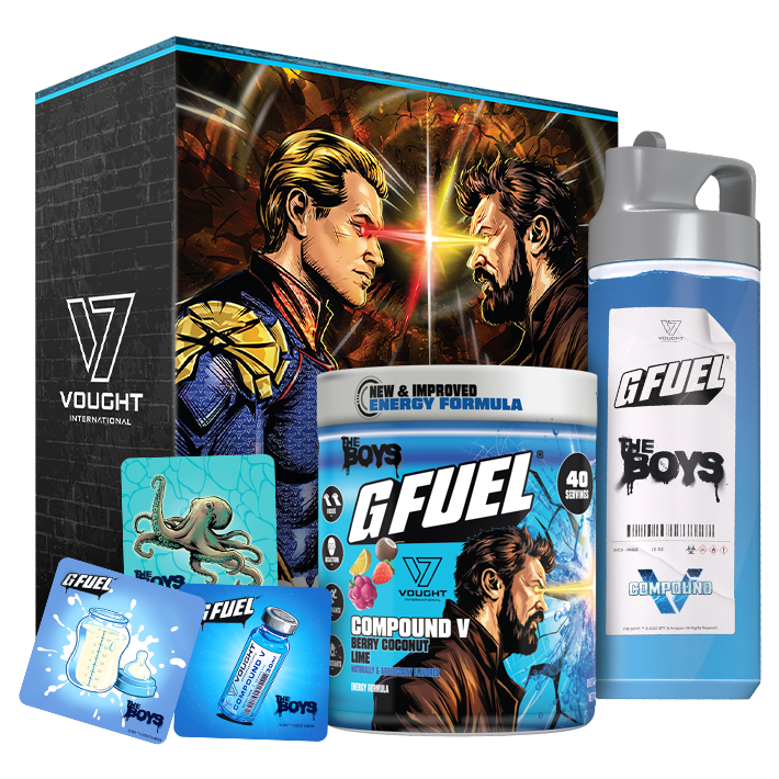 G FUEL| Compound V Collector's Box Tub (Collectors Box) 