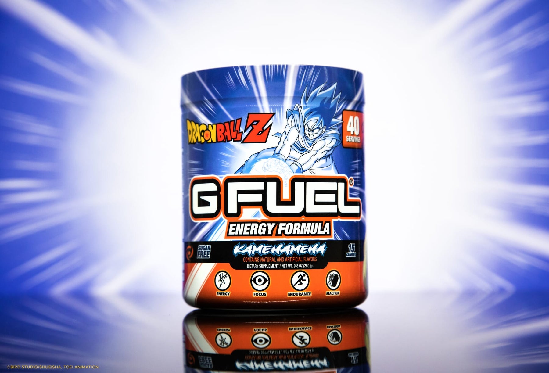 Kamehameha Powdered Energy Drink Goku Dragon Ball Z Piccolo Gohan Super Saiyan