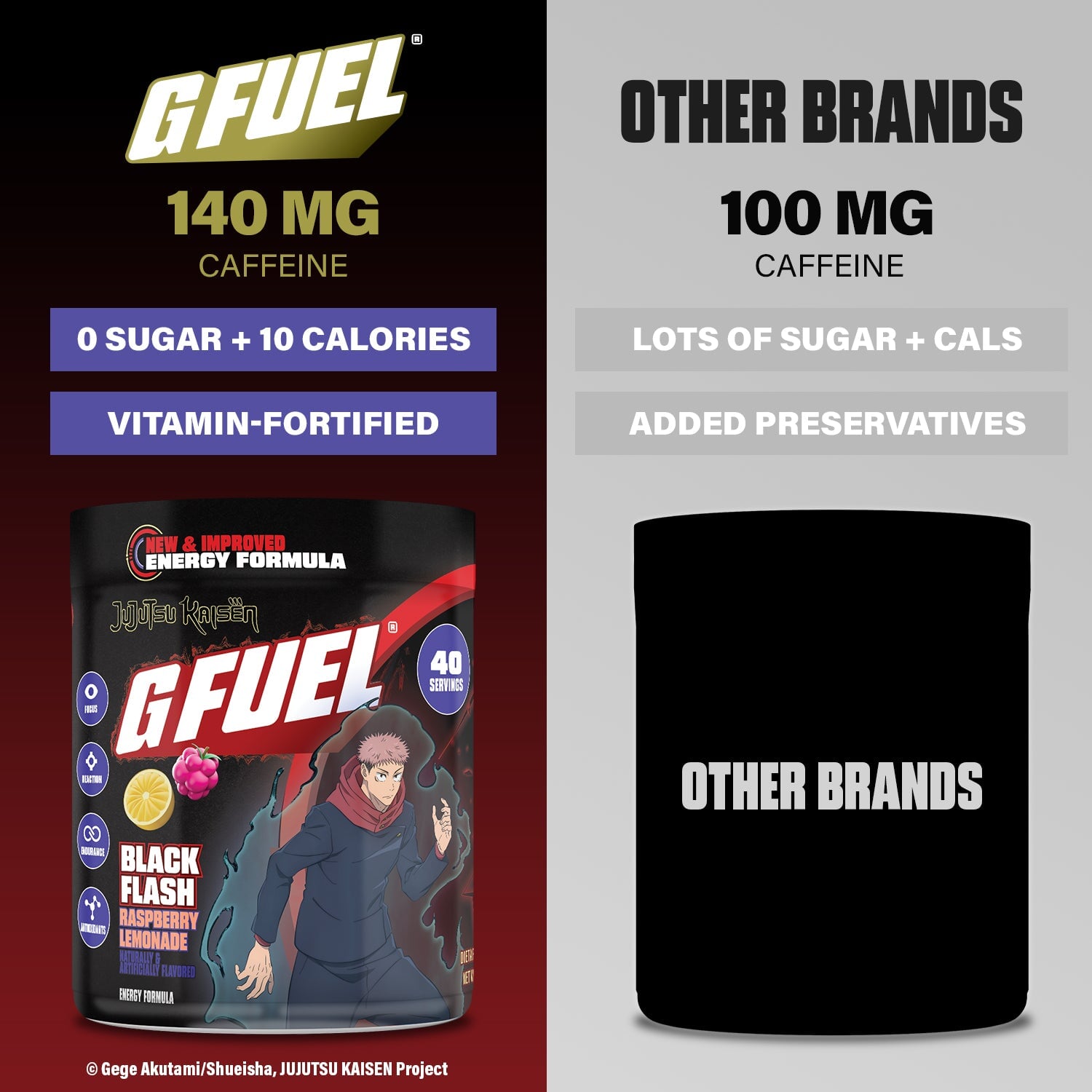 G FUEL| Domain Expansion 2.0 Tub 