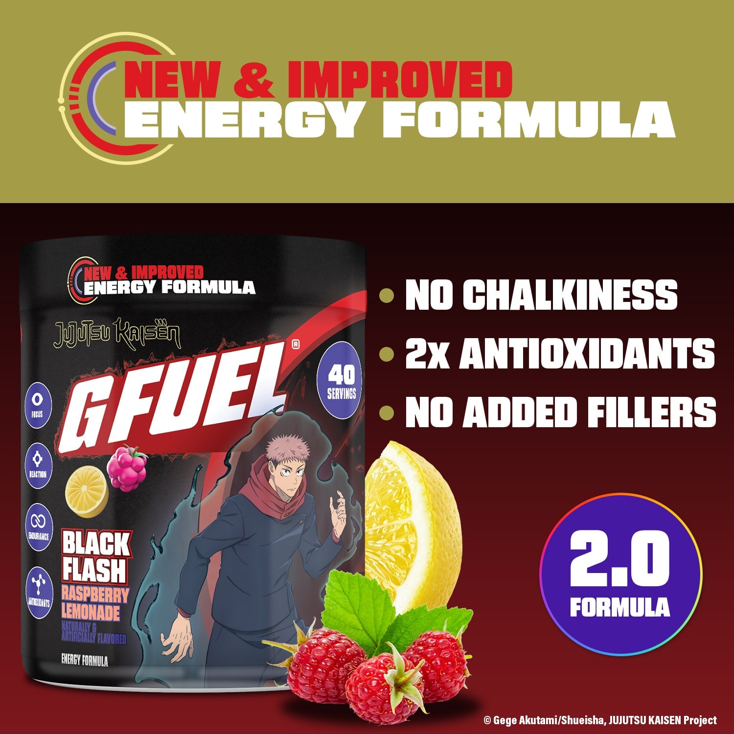 G FUEL| Domain Expansion 2.0 Tub 