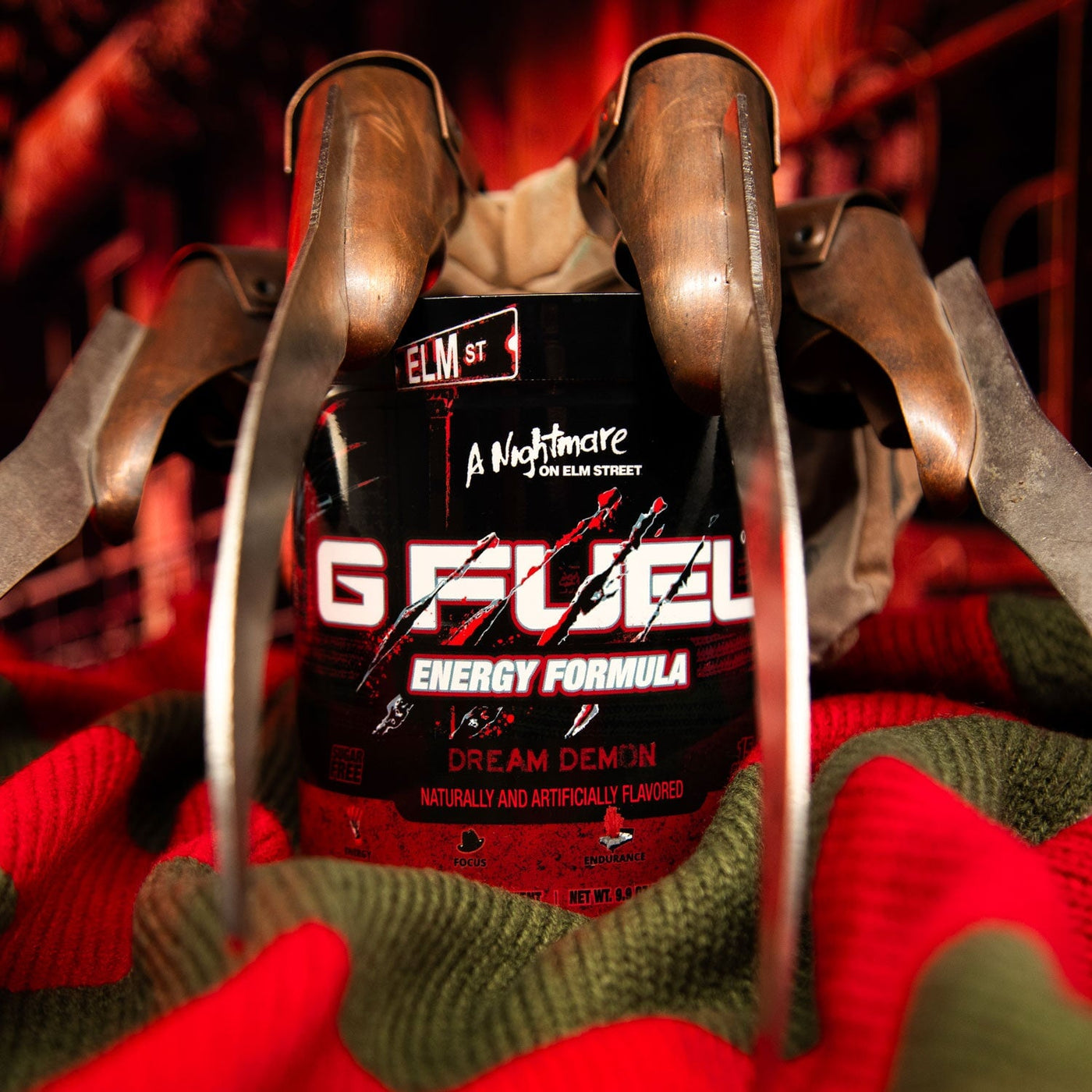 G FUEL Dream Demon A Nightmare on Elm Street Freddy Kreuger