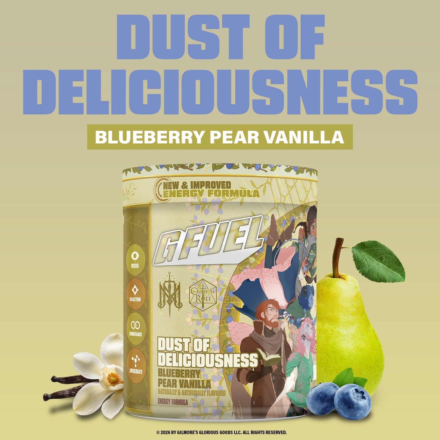 G FUEL| Dust of Deliciousness Tub 