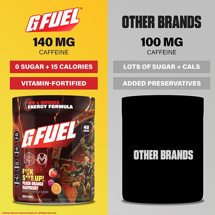 G FUEL| F*** S*** UP! Tub 