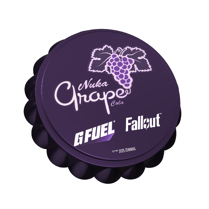 G FUEL| Fallout Bottlecap Magnets Sticker Nuka Grape MISC00102
