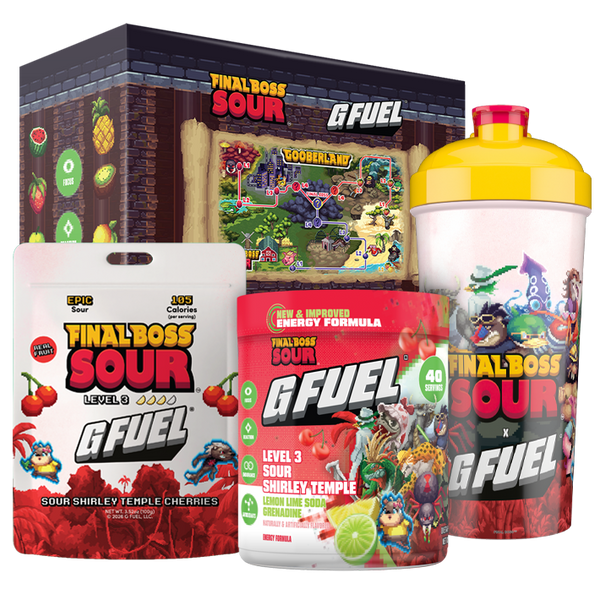 G FUEL x Final Boss Sour | Final Sour Boss Collector's Box