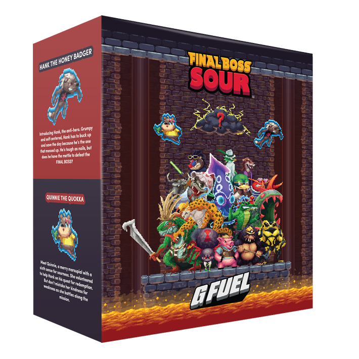 G FUEL| Final Boss Sour Collector’s Box Tub (Collectors Box) 