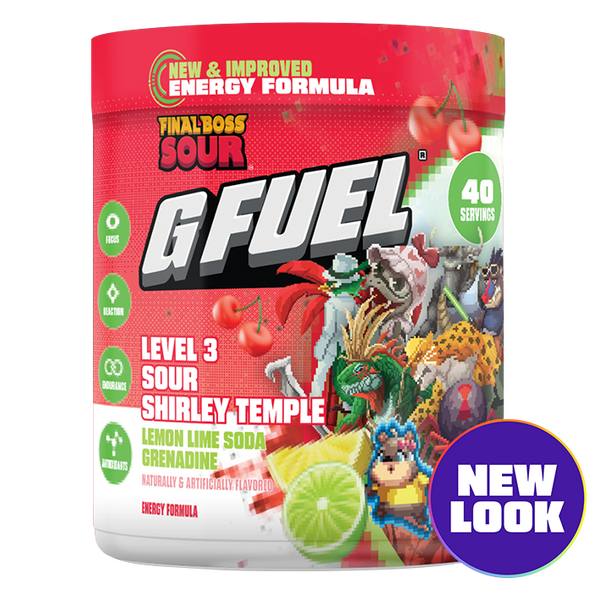 G FUEL x Final Boss Sour | Level 3 Sour Shirley Temple