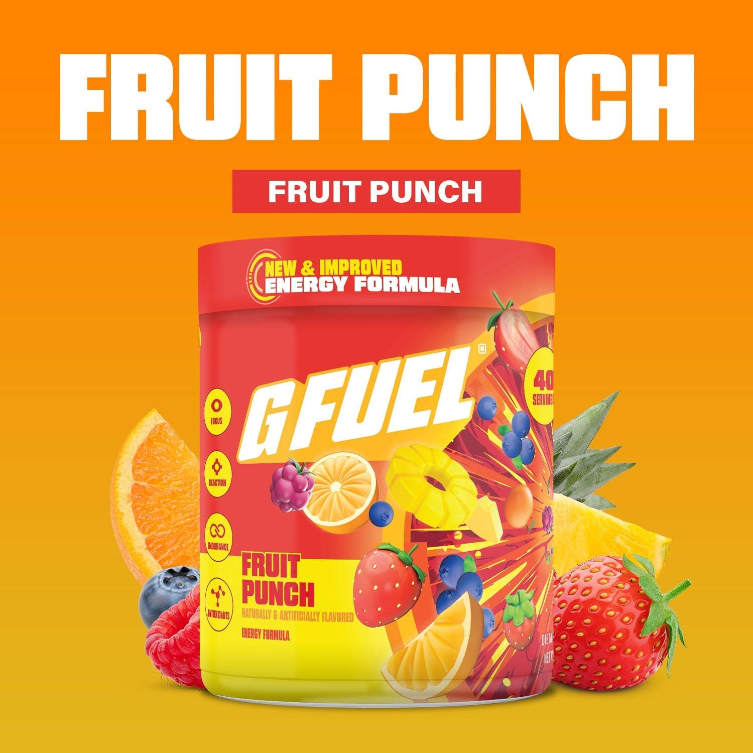 G FUEL| Fruit Punch 2.0 Tub 