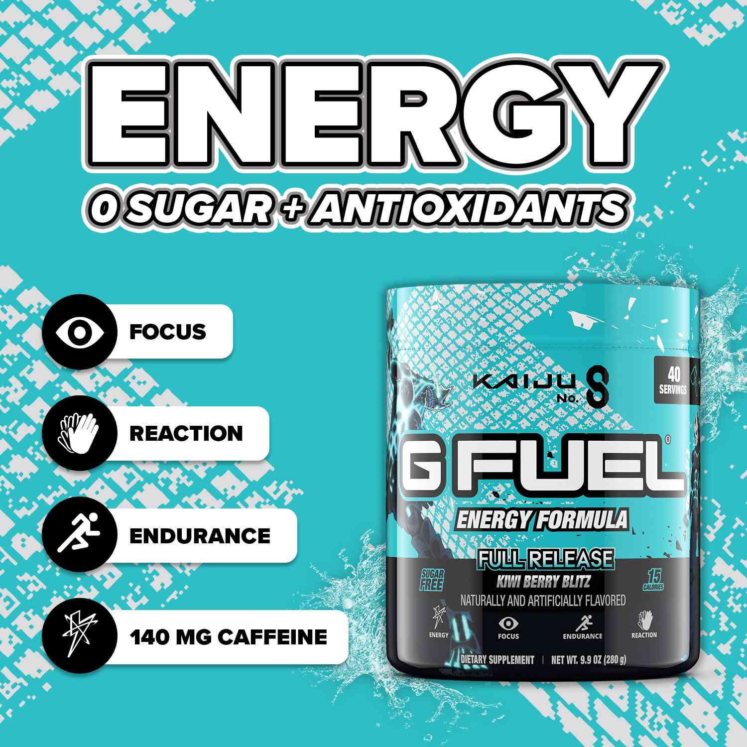 G FUEL x Kaiju No.8 | Full Release Collector's Box