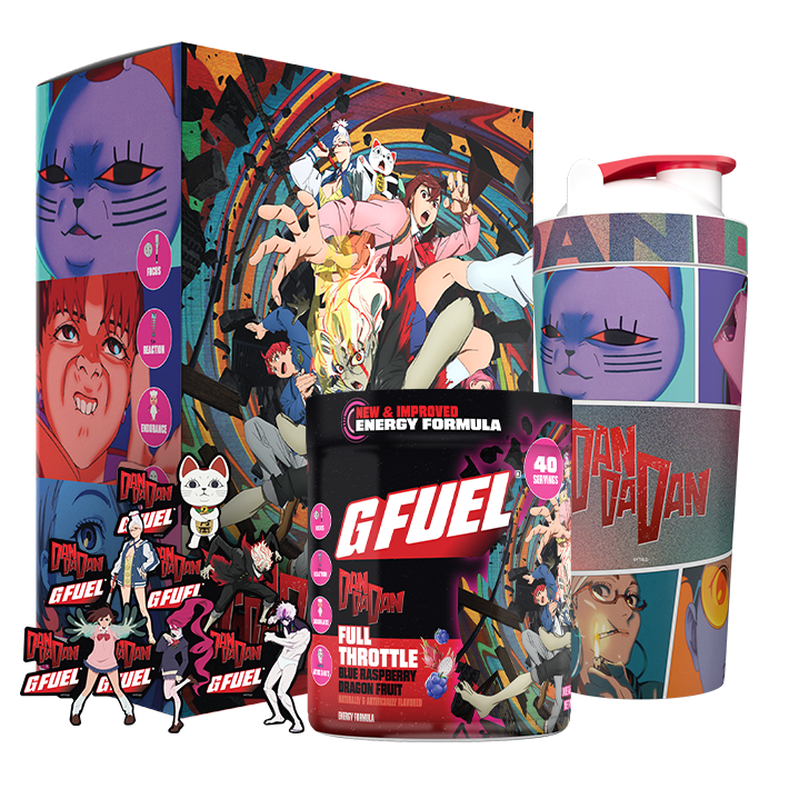 G FUEL| Full Throttle Collector's Box Tub (Collectors Box) 