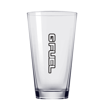 G FUEL| G Fuel Black Turbine Glass Drinking Glass 