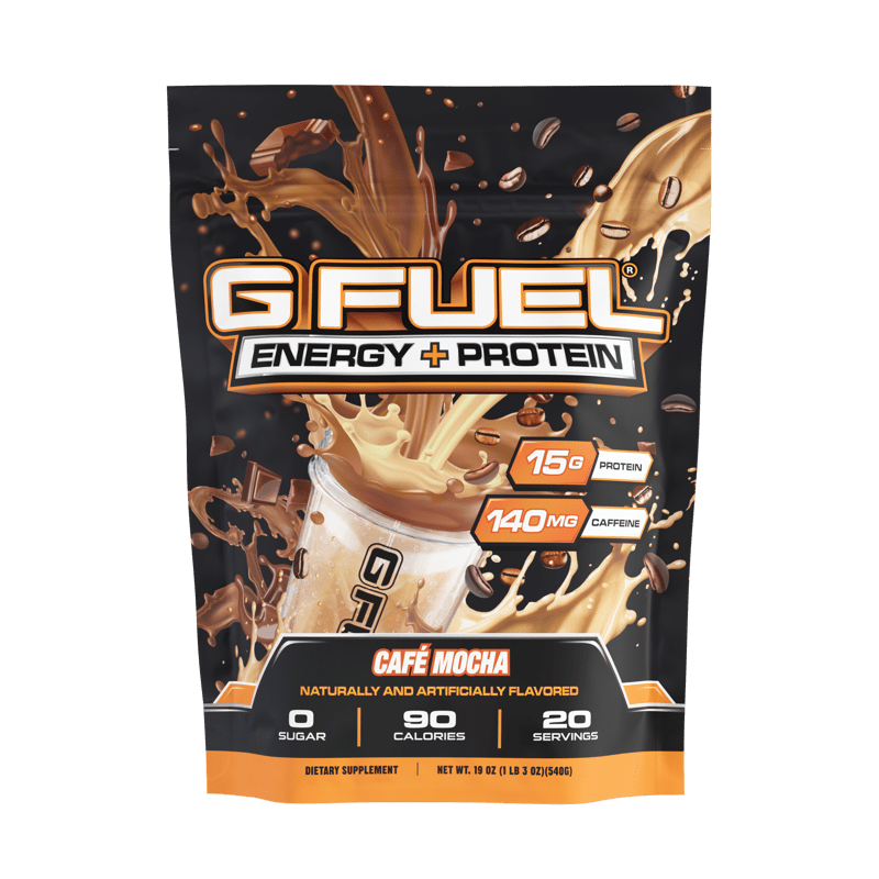 G FUEL| G FUEL Energy + Protein Protein Cafe Mocha PRT-CFM1