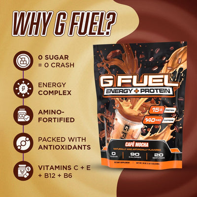 G FUEL| G FUEL Energy + Protein Single-Serving Starter Kit Kit Test 