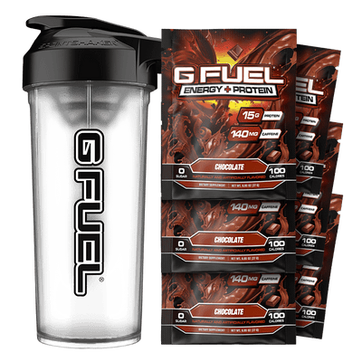 G FUEL| G FUEL Energy + Protein Starter Kit Starter Kit Chocolate SK00099