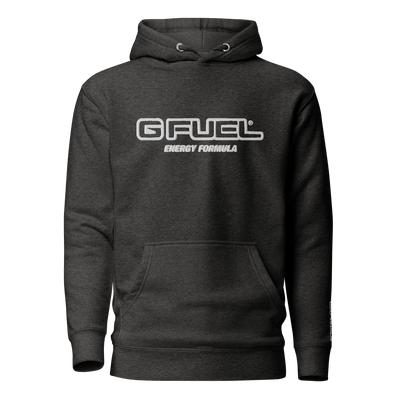 G FUEL| G FUEL Luxe Embroidered Hoodie Charcoal Heather S 5280596_11481