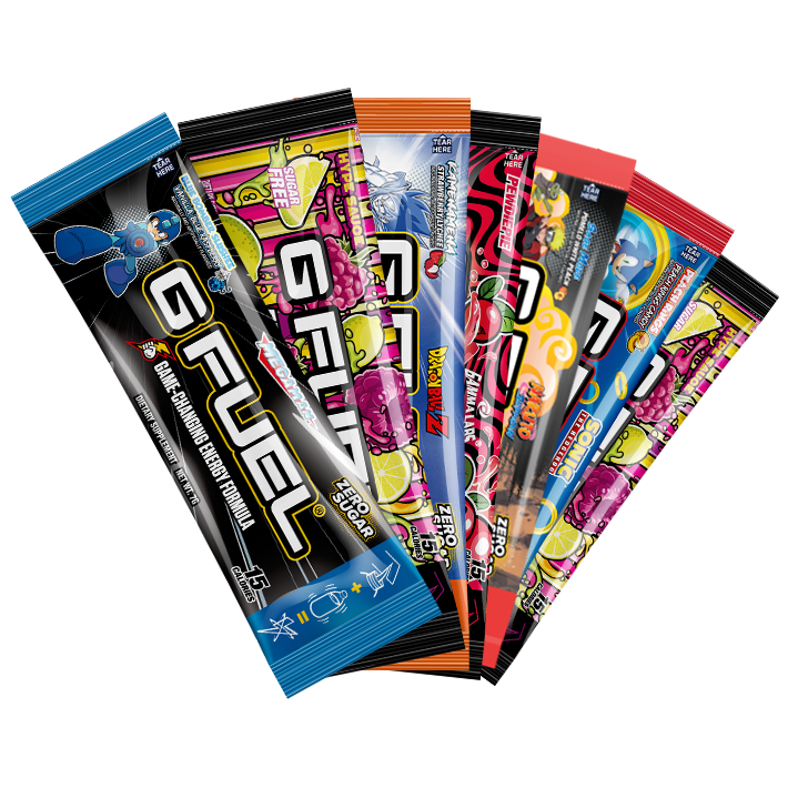 G FUEL| G FUEL Top Sellers 7-Pack Starter Kit 