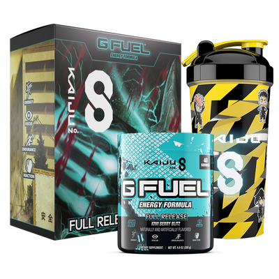 G FUEL| G FUEL x Kaiju No.8 Full Release Collector's Box Tub (Collectors Box) 