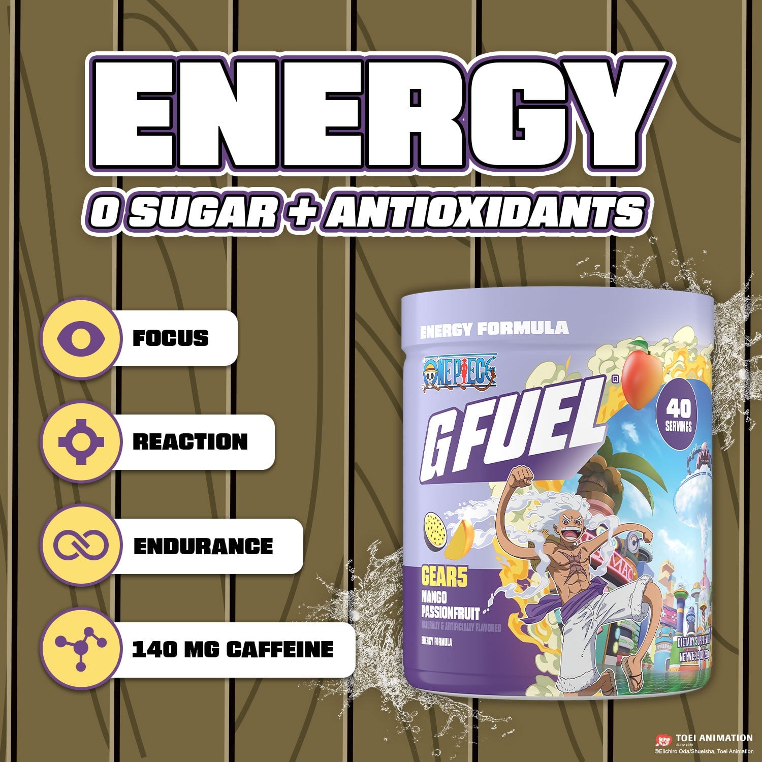 G FUEL x One Piece | GEAR5 Bundle