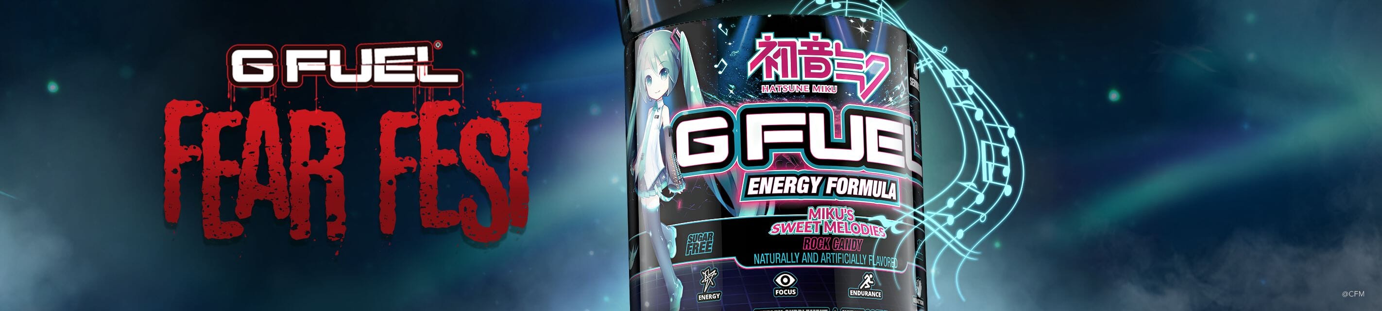 G FUEL x Hatsune Miku | Crypton Future Media
