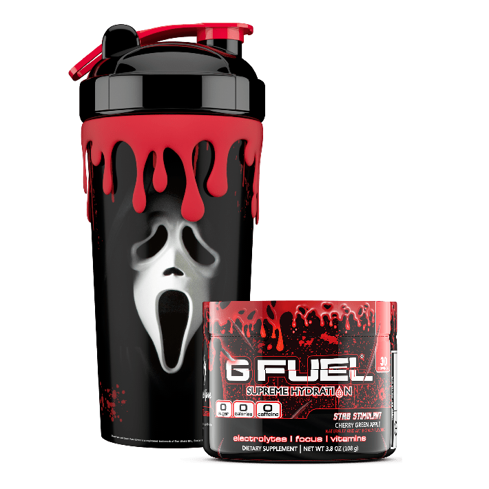 G FUEL| GHOST FACE® Stab Stimulant Bundle Bundle (Tubs) Hydration BND00084-V2