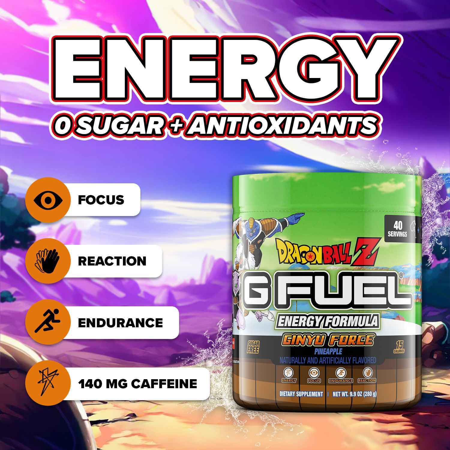 G FUEL| Ginyu Force Tub 