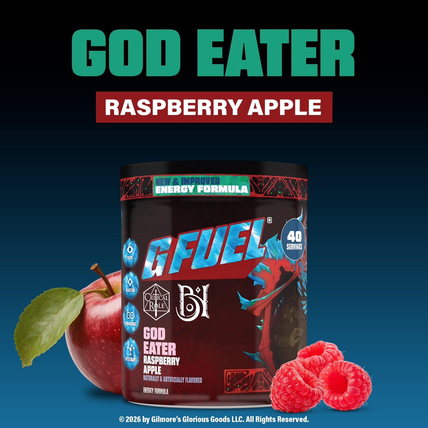 G FUEL| God Eater Tub 