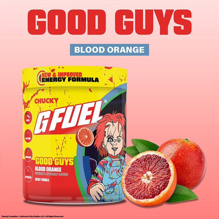 G FUEL x Chucky | Good Guys Formula 2.0 Energy Tub