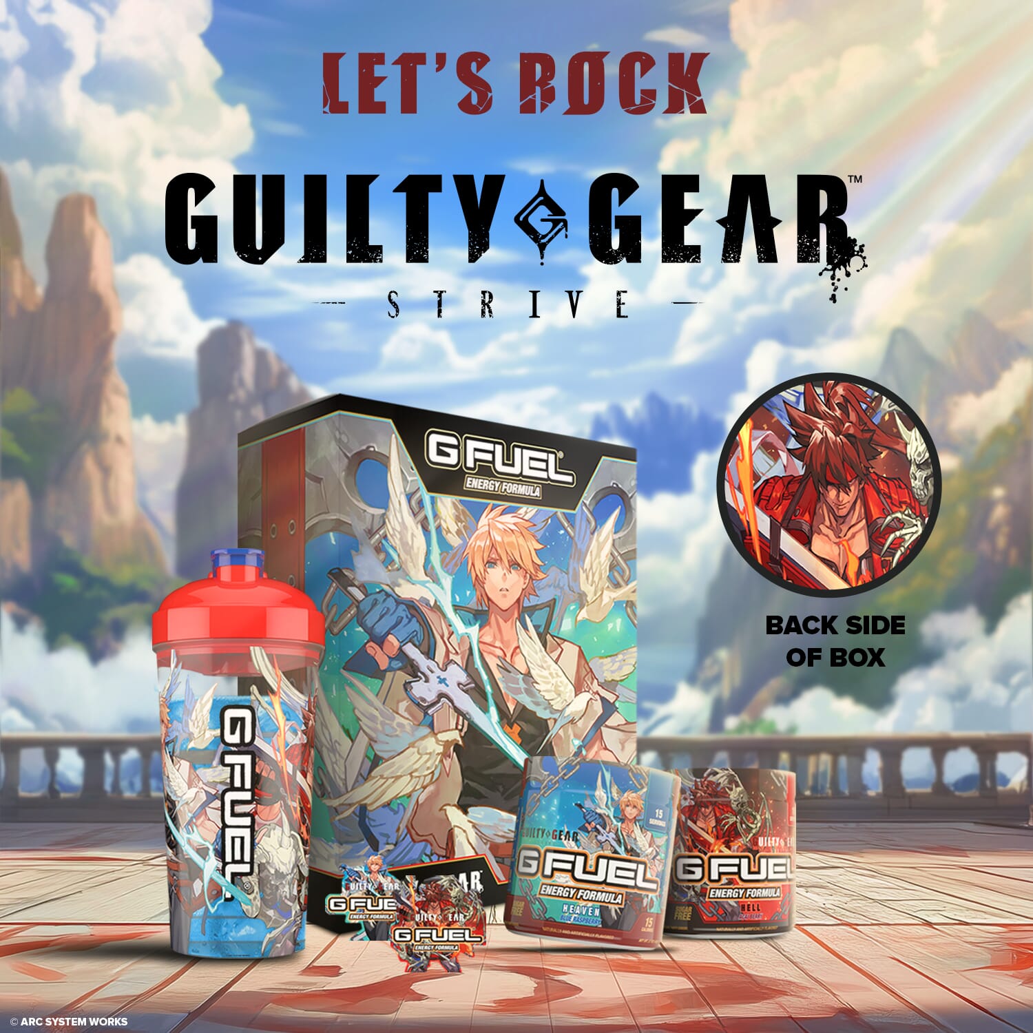 G FUEL x Guilty Gear Strive Collection