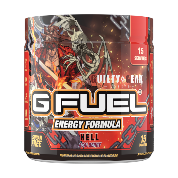 G FUEL x Guilty Gear | Hell Mini Energy Tub