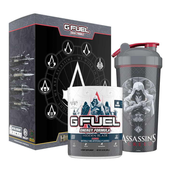 G FUEL| Hidden Blade Collector's Box Tub (Collectors Box) 