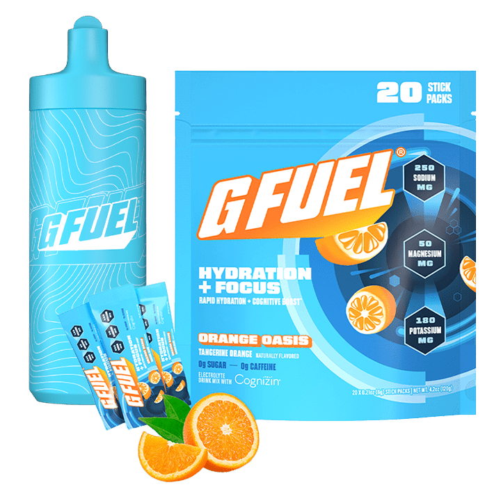 Hydration + Focus Stainless Steel Bundle – G FUEL Hydration + Focus Stainless Steel Bundle – G FUEL
